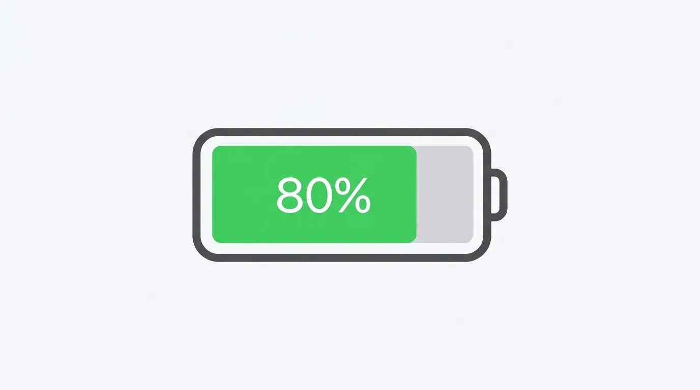 MacBookを80％充電で使う。シンプルなバッテリー管理アプリ「Battery」