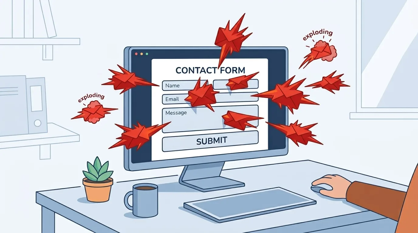 WordPressのContact Form 7を悪用したスパムが再発？攻撃の仕組みと対策